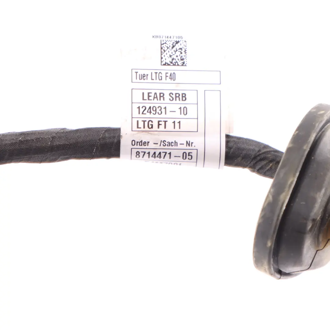 Door Wiring BMW F40 Driver Side Door Cable Harness Loom 8714471 to with Part number 8714476 Door Wiring BMW F40 Driver Side Door Cable Harness Loom 8714471 - SKU 8714476 - Part number 8714476