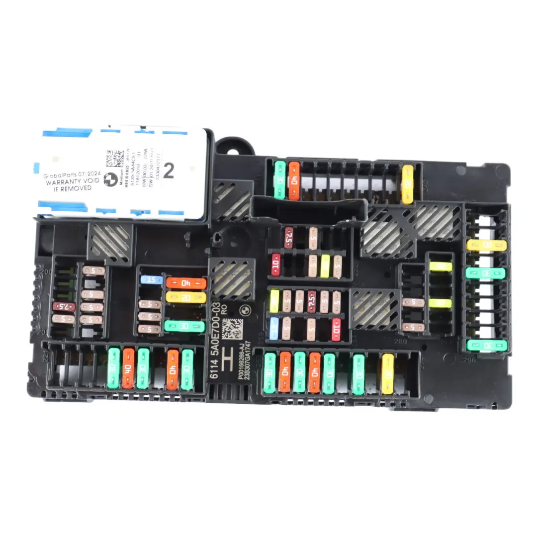 Fuse Box BMW G20 G30 Power Distribution Control Unit Box Rear to with Part number 8734160 Fuse Box BMW G20 G30 Power Distribution Control Unit Box Rear - SKU 8734160 - Part number 8734160