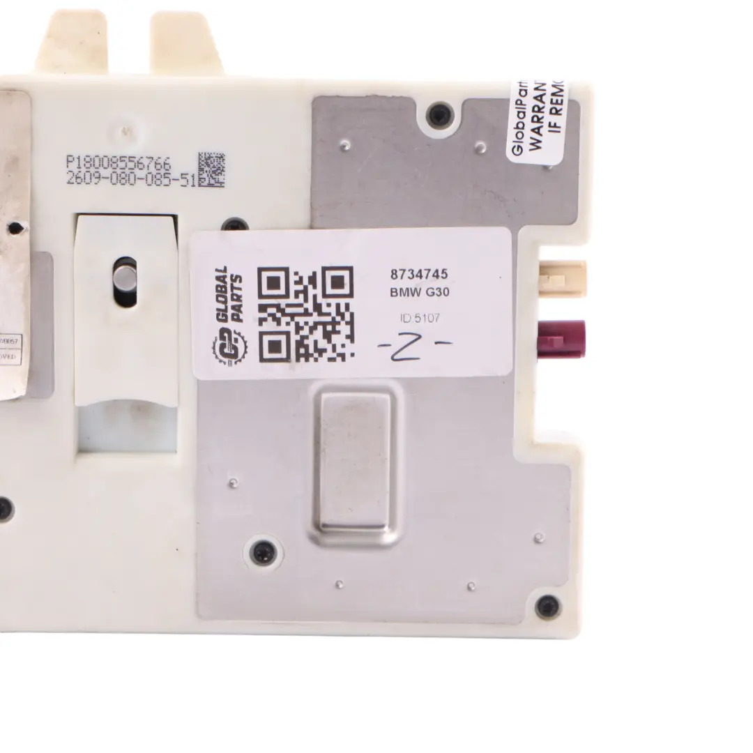 Telematics Module Bluetooth Telephone Control Unit to BMW G20 G30 with Part number 8734745 BMW G20 G30 Telematics Module Bluetooth Telephone Control Unit - SKU 8734745 - Part number 8734745