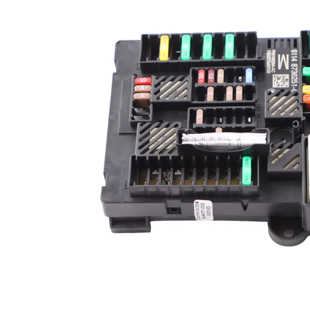 BMW X4M F98 X4 G02 X3 G01 Caja Fusibles Trasera Distribución Energía - SKU 8736251 - Número de pieza 8736251