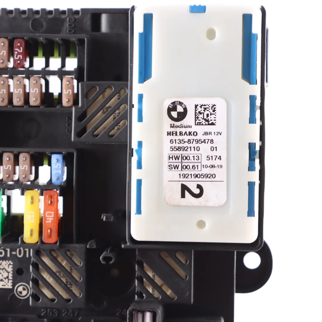 X4M F98 X4 G02 X3 G01 Sicherungs Kasten Hinten Strom Verteilung für BMW mit Teilenummer 8736251 BMW X4M F98 X4 G02 X3 G01 Sicherungs Kasten Hinten Strom Verteilung - SKU 8736251 - Teilenummer 8736251