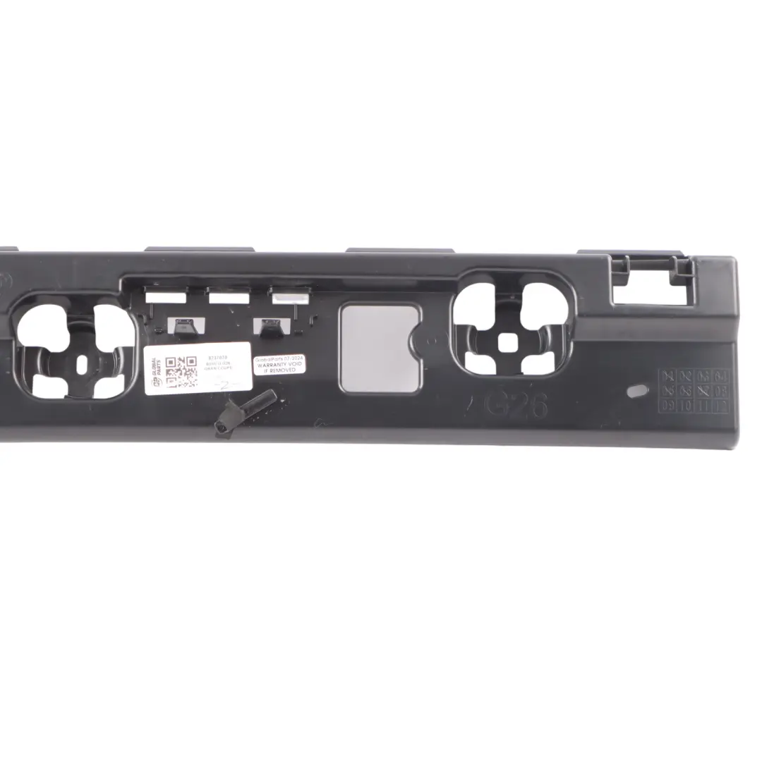 Bumper Mount Bracket Rear Support Carrier to BMW G26 with Part number 8737070 BMW G26 Bumper Mount Bracket Rear Support Carrier - SKU 8737070 - Part number 8737070