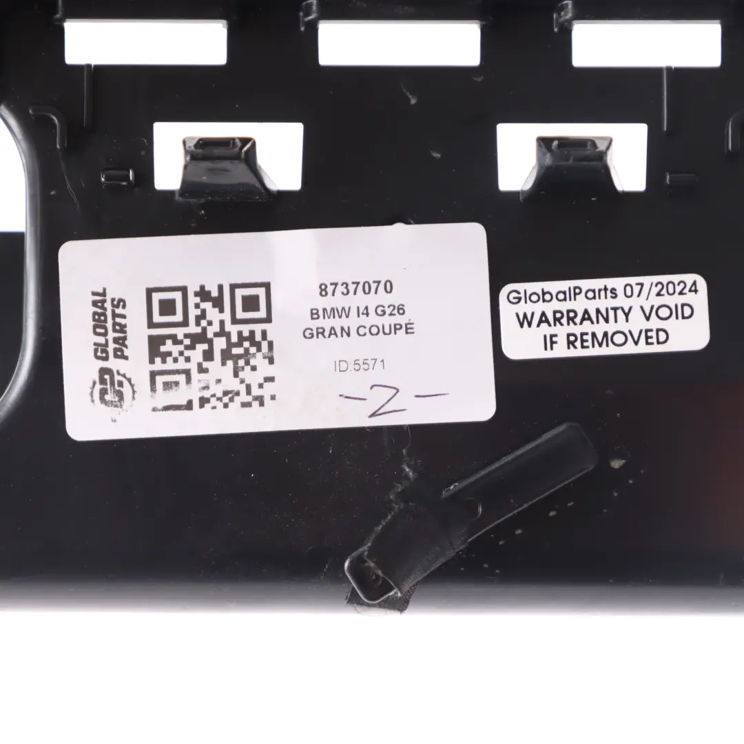 BMW G26 Bumper Mount Bracket Rear Support Carrier - SKU 8737070 - Part number 8737070