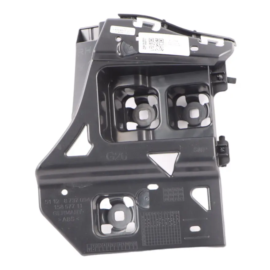 Bumper Bracket Rear Right O/S Support Holder Mounting to BMW G26 with Part number 8737094 BMW G26 Bumper Bracket Rear Right O/S Support Holder Mounting - SKU 8737094 - Part number 8737094