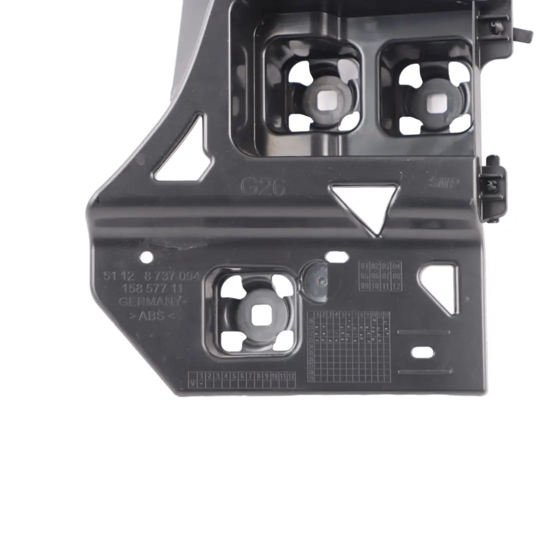 Bumper Bracket Rear Right O/S Support Holder Mounting to BMW G26 with Part number 8737094 BMW G26 Bumper Bracket Rear Right O/S Support Holder Mounting - SKU 8737094 - Part number 8737094