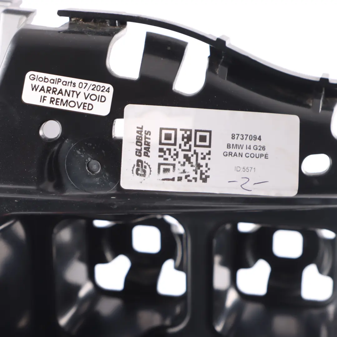 Bumper Bracket Rear Right O/S Support Holder Mounting to BMW G26 with Part number 8737094 BMW G26 Bumper Bracket Rear Right O/S Support Holder Mounting - SKU 8737094 - Part number 8737094