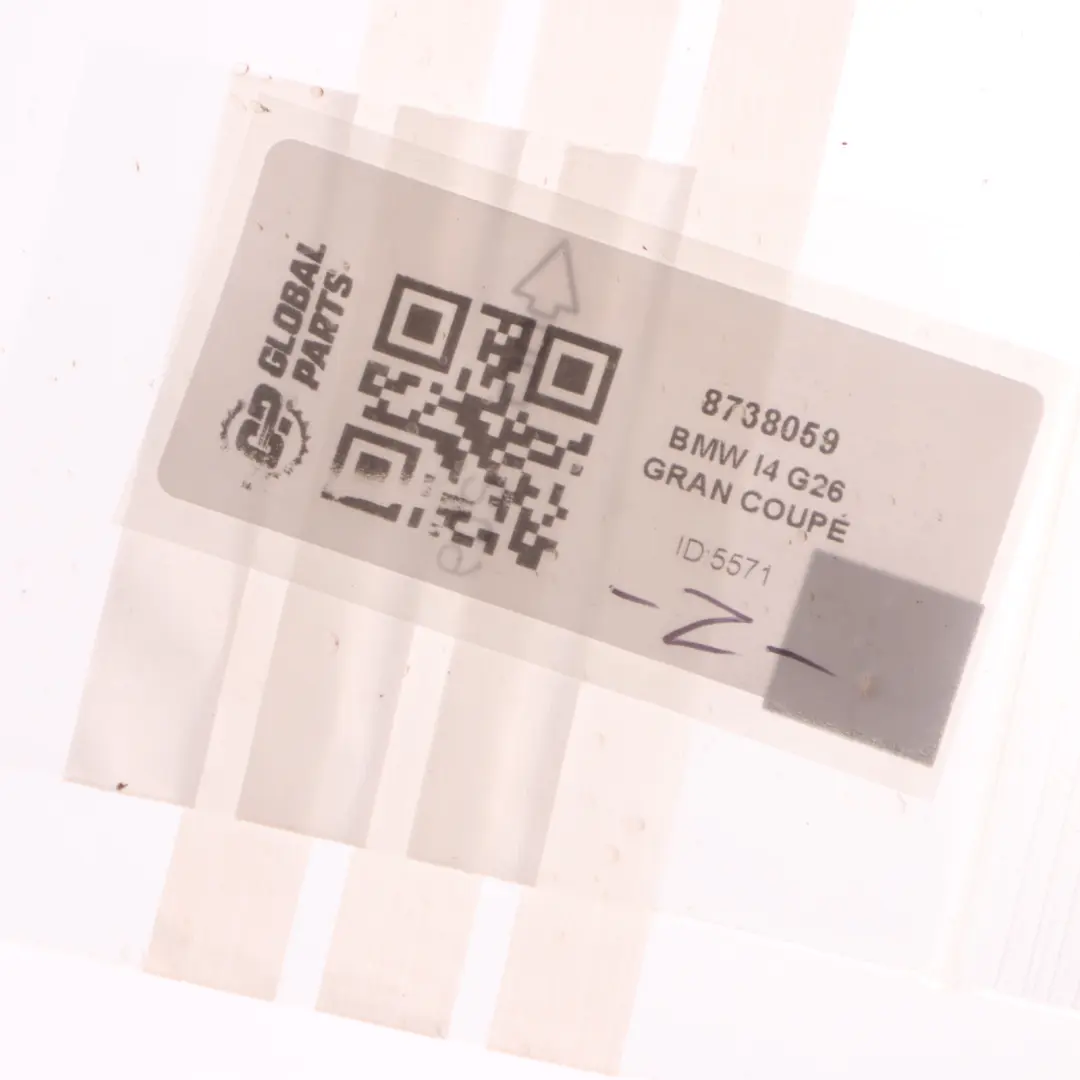 Arch BMW i4 G26 Liner Housing Trim Rear Left N/S 7213643 to Cover Wheel with Part number 8738059 Cover Wheel Arch BMW i4 G26 Liner Housing Trim Rear Left N/S 7213643 - SKU 8738059 - Part number 8738059