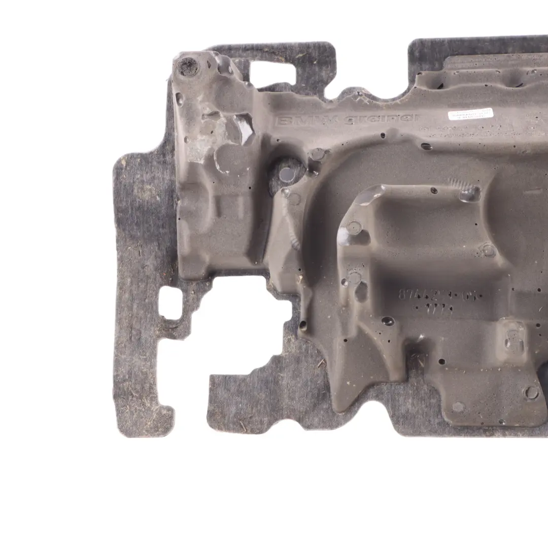 Acoustic Capsule BMW G08 G26 G60 G68 Sound Insulation Front Cover to with Part number 8744253 Acoustic Capsule BMW G08 G26 G60 G68 Sound Insulation Front Cover - SKU 8744253 - Part number 8744253