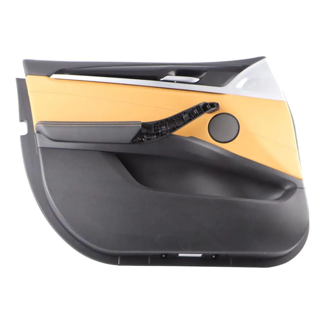 Door Card Panel BMW X4M F98 Front Left N/S Leather Black / Midrand Beige to with Part number 8747143 Door Card Panel BMW X4M F98 Front Left N/S Leather Black / Midrand Beige - SKU 8747143 - Part number 8747143