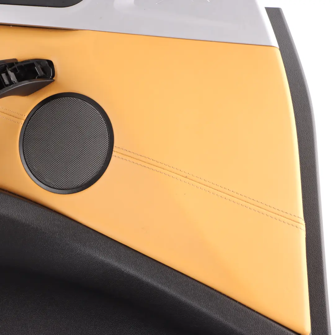  Door Card Panel BMW X4M F98 Front Left N/S Leather Black / Midrand Beige - SKU 8747143 - Part number 8747143