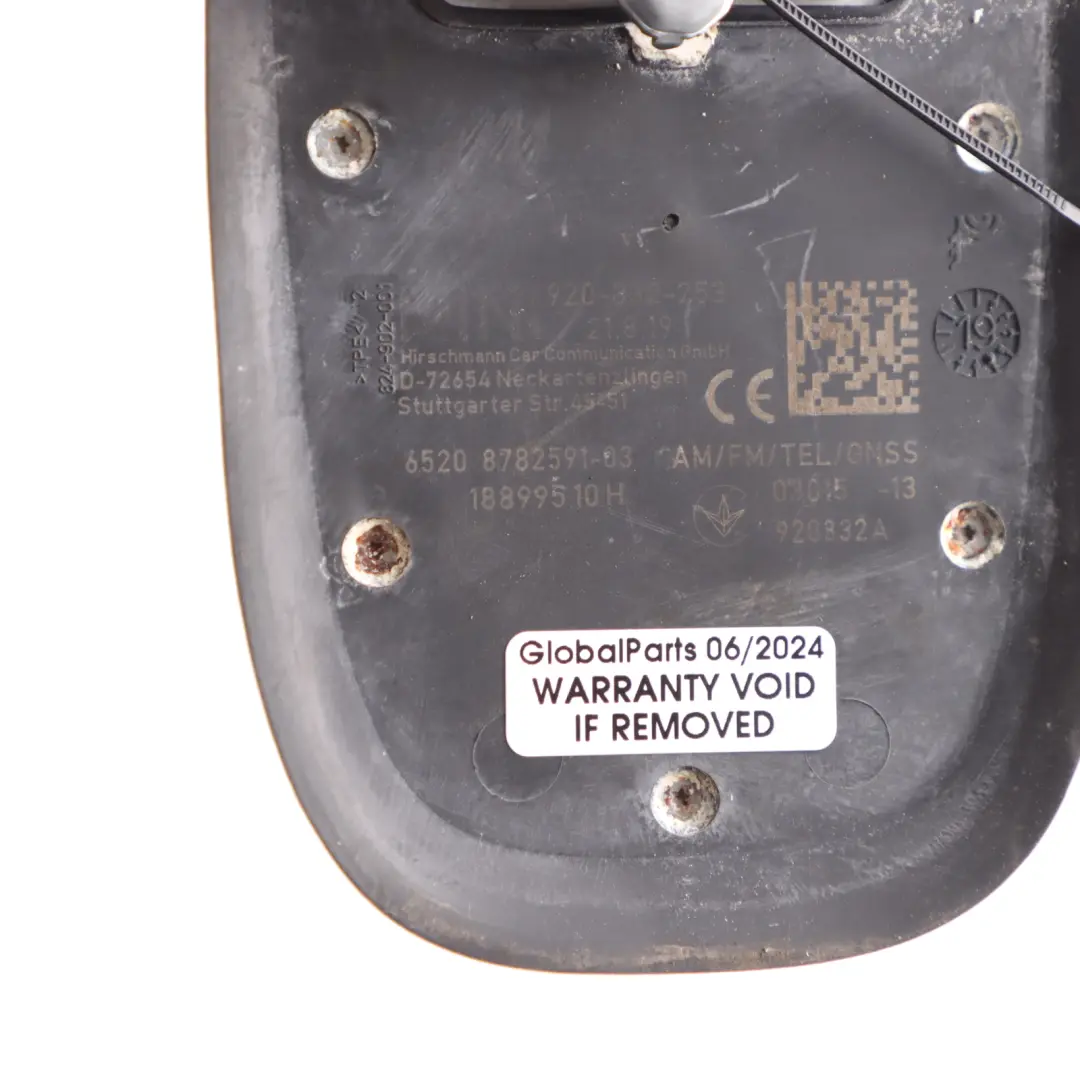 Roof Antenna Mini Cooper F54 F55 F56 F60 Aerial AM/FM/GPS/TEL Antenna to with Part number 8782591 Roof Antenna Mini Cooper F54 F55 F56 F60 Aerial AM/FM/GPS/TEL Antenna - SKU 8782591-2 - Part number 8782591