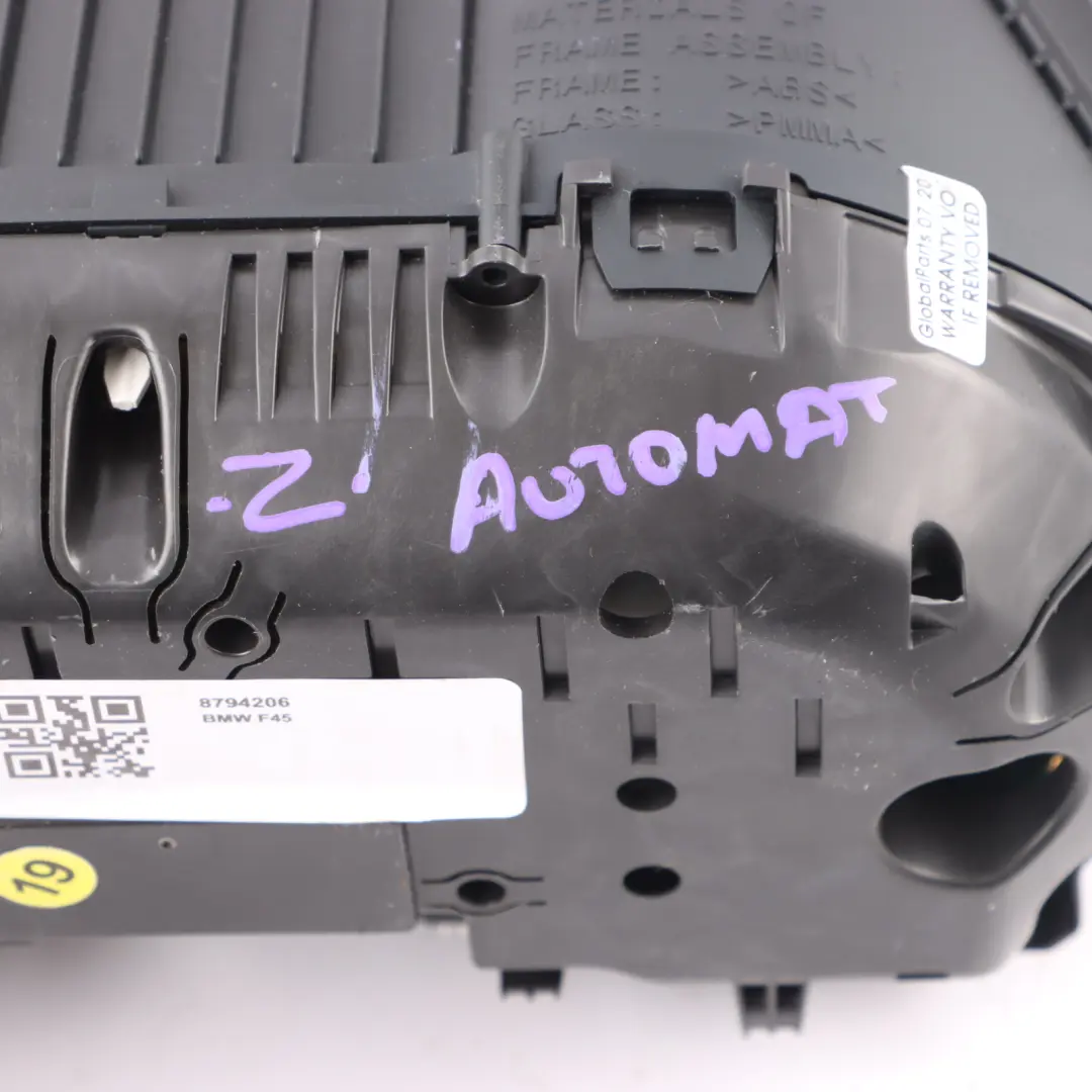 Instrument Cluster BMW F20 F21 F22 F23 X1 F48 Petrol Speedometer Clocks 9232895 to with Part number 8794206 Instrument Cluster BMW F20 F21 F22 F23 X1 F48 Petrol Speedometer Clocks 9232895 - SKU 8794206 - Part number 8794206