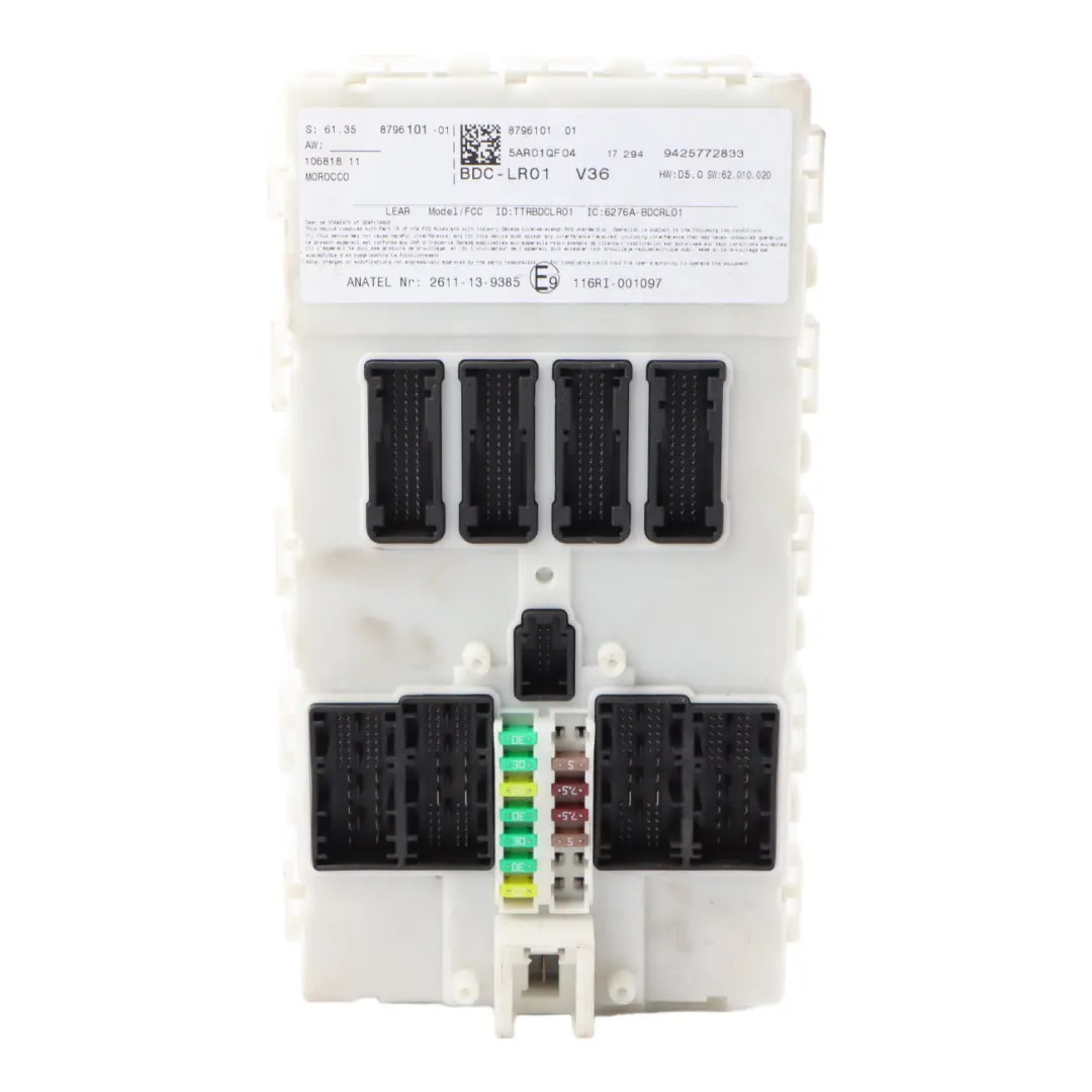 BDC Módulo Mini Cooper F56 Body Domain Controller Unidad Relé Módulo para con número de pieza 8796101 BDC Módulo Mini Cooper F56 Body Domain Controller Unidad Relé Módulo - SKU 8796101 - Número de pieza 8796101