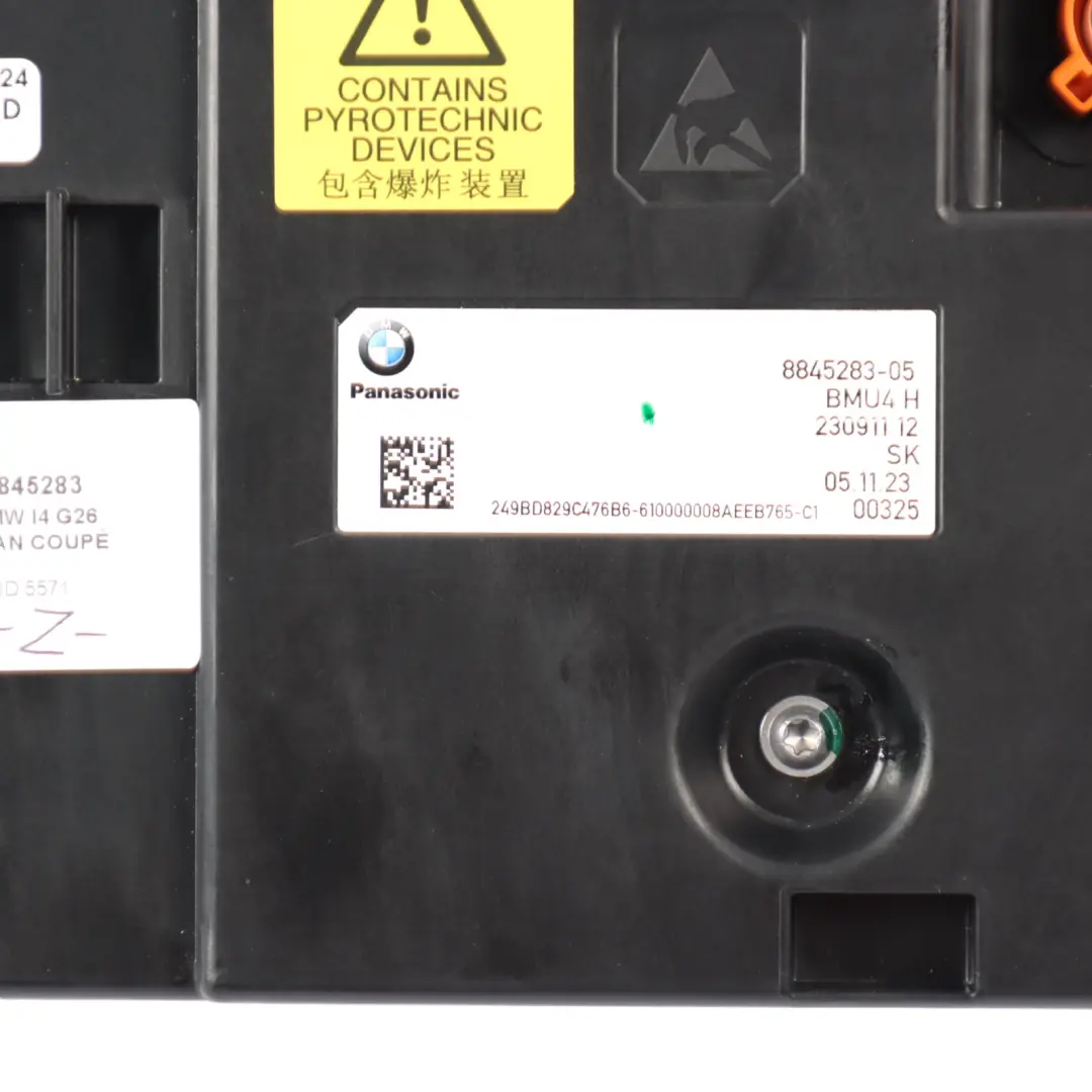 HA0 Electric Drive Power Management Control Memory Module to BMW i4 G26 eDrive35 with Part number 8845283 BMW i4 G26 eDrive35 HA0 Electric Drive Power Management Control Memory Module - SKU 8845283 - Part number 8845283