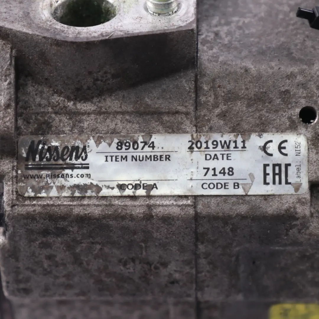 Sprężarka Klimatyzacji do Chrysler Voyager o numerze 89074 Chrysler Voyager Sprężarka Klimatyzacji - SKU 89074 - Numer Części 89074