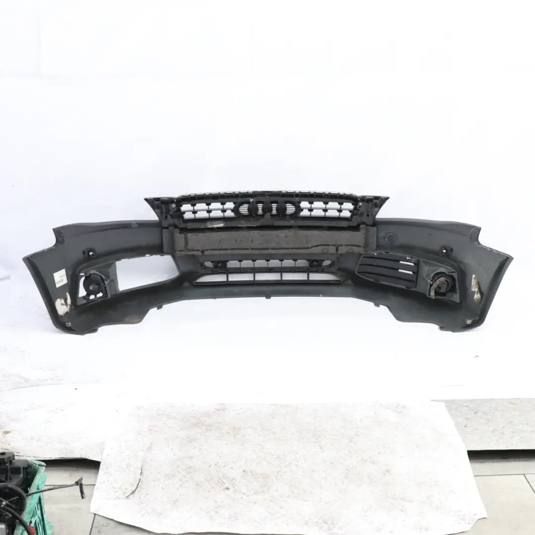 Front Bumper Trim Panel Cover Phantom Black - LZ9Y to Audi A4 B8 with Part number 8K0807105 Audi A4 B8 Front Bumper Trim Panel Cover Phantom Black - LZ9Y - SKU 8K0807105-PHB - Part number 8K0807105