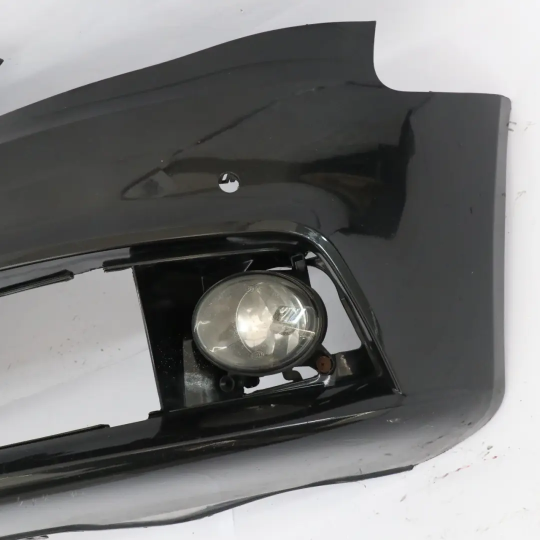 Front Bumper Trim Panel Cover Phantom Black - LZ9Y to Audi A4 B8 with Part number 8K0807105 Audi A4 B8 Front Bumper Trim Panel Cover Phantom Black - LZ9Y - SKU 8K0807105-PHB - Part number 8K0807105