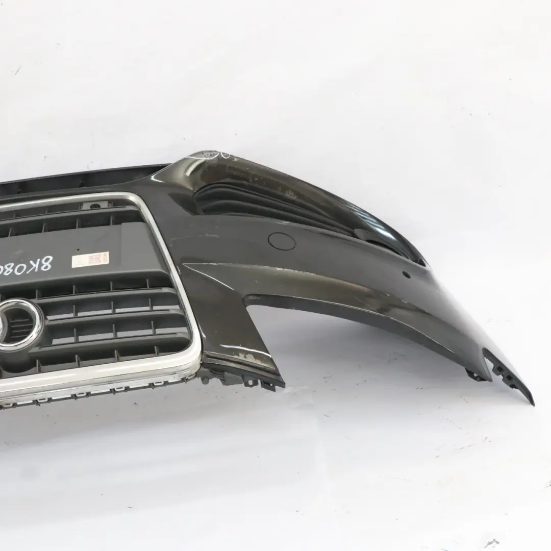 Front Bumper Trim Panel Cover Phantom Black - LZ9Y to Audi A4 B8 with Part number 8K0807105 Audi A4 B8 Front Bumper Trim Panel Cover Phantom Black - LZ9Y - SKU 8K0807105-PHB - Part number 8K0807105