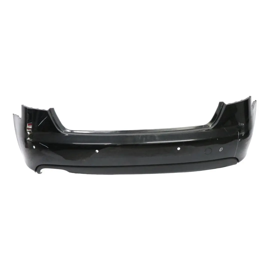 Audi A4 B8 Rear Bumper Trim Panel Cover Phantom Black - LZ9Y - SKU 8K5807303A-PHB - Part number 8K5807303A