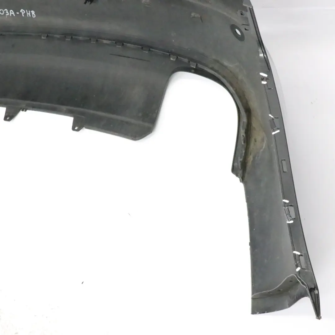 Audi A4 B8 Rear Bumper Trim Panel Cover Phantom Black - LZ9Y - SKU 8K5807303A-PHB - Part number 8K5807303A
