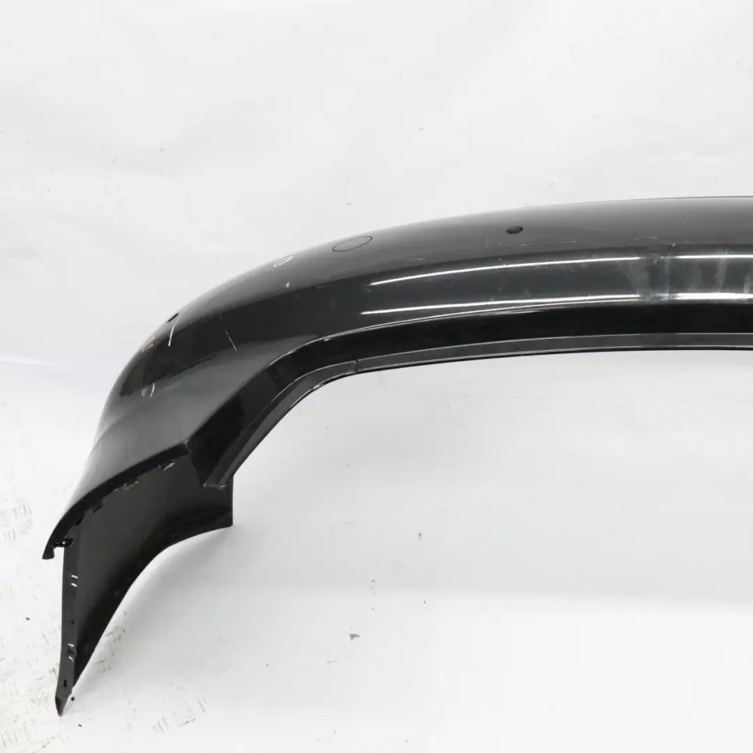 Audi A4 B8 Rear Bumper Trim Panel Cover Phantom Black - LZ9Y - SKU 8K5807303A-PHB - Part number 8K5807303A
