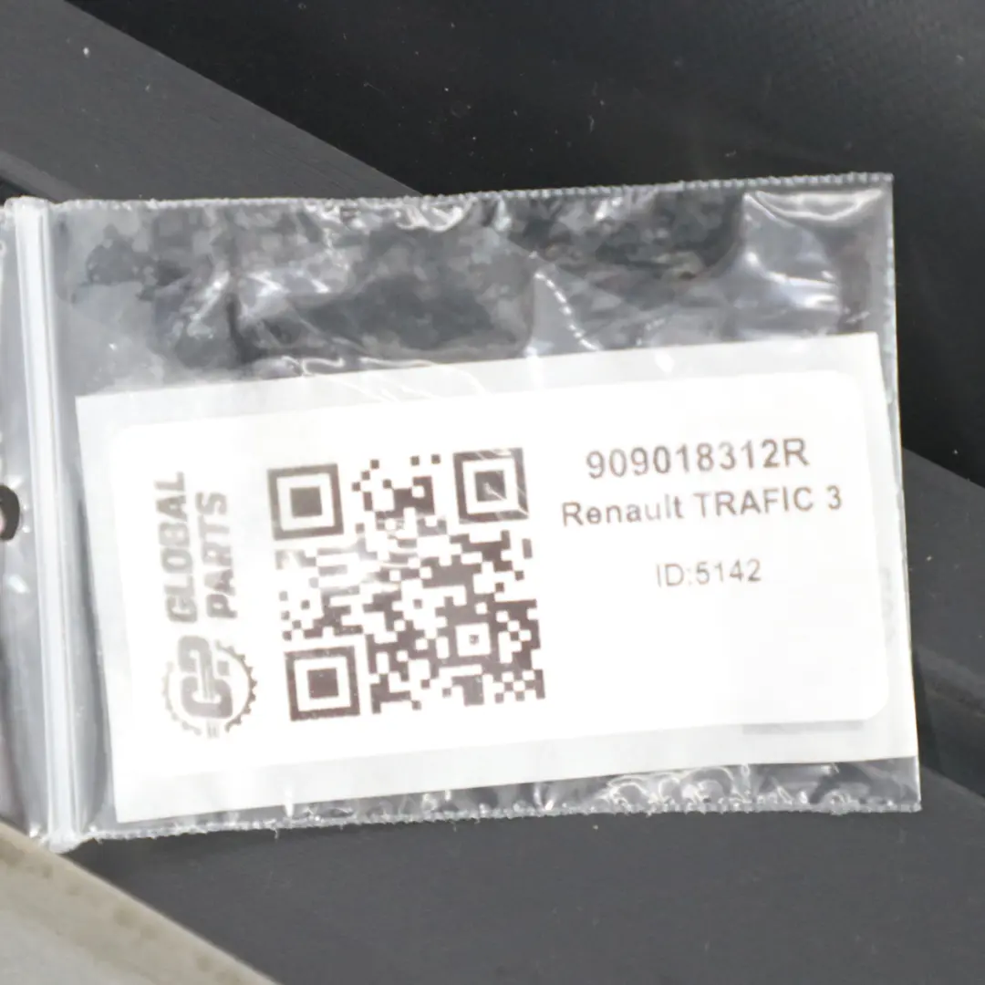 Reault Trafic 3 Rear Left N/S Door Card Trim Cover to  with Part number 909018312R  Reault Trafic 3 Rear Left N/S Door Card Trim Cover - SKU 909018312R - Part number 909018312R