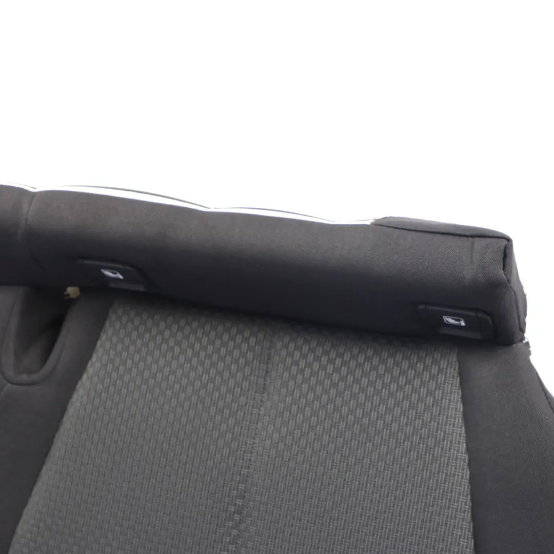 Bench BMW F40 5 door Rear Seat Cloth Fabric Grid Anthracite to Rear with Part number 9108152 Rear Bench BMW F40 5 door Rear Seat Cloth Fabric Grid Anthracite - SKU 9108152 - Part number 9108152