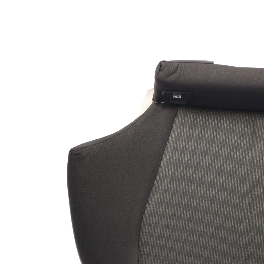 Bench BMW F40 5 door Rear Seat Cloth Fabric Grid Anthracite to Rear with Part number 9108152 Rear Bench BMW F40 5 door Rear Seat Cloth Fabric Grid Anthracite - SKU 9108152 - Part number 9108152
