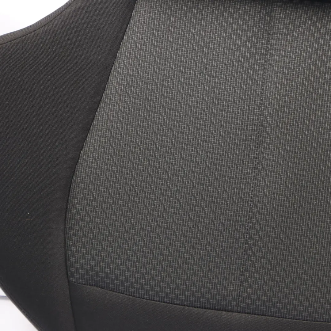 Bench BMW F40 5 door Rear Seat Cloth Fabric Grid Anthracite to Rear with Part number 9108152 Rear Bench BMW F40 5 door Rear Seat Cloth Fabric Grid Anthracite - SKU 9108152 - Part number 9108152