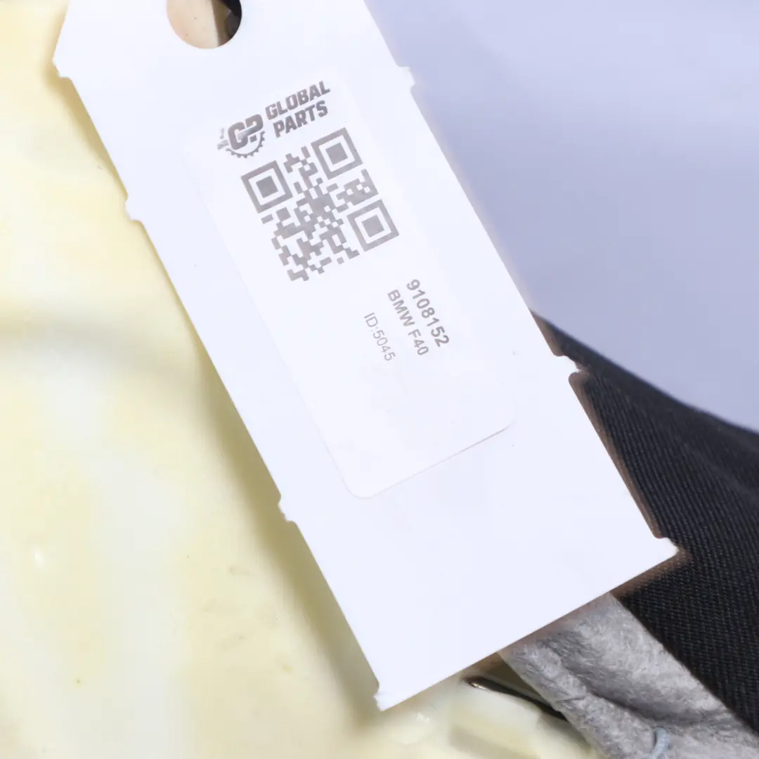 Bench BMW F40 5 door Rear Seat Cloth Fabric Grid Anthracite to Rear with Part number 9108152 Rear Bench BMW F40 5 door Rear Seat Cloth Fabric Grid Anthracite - SKU 9108152 - Part number 9108152