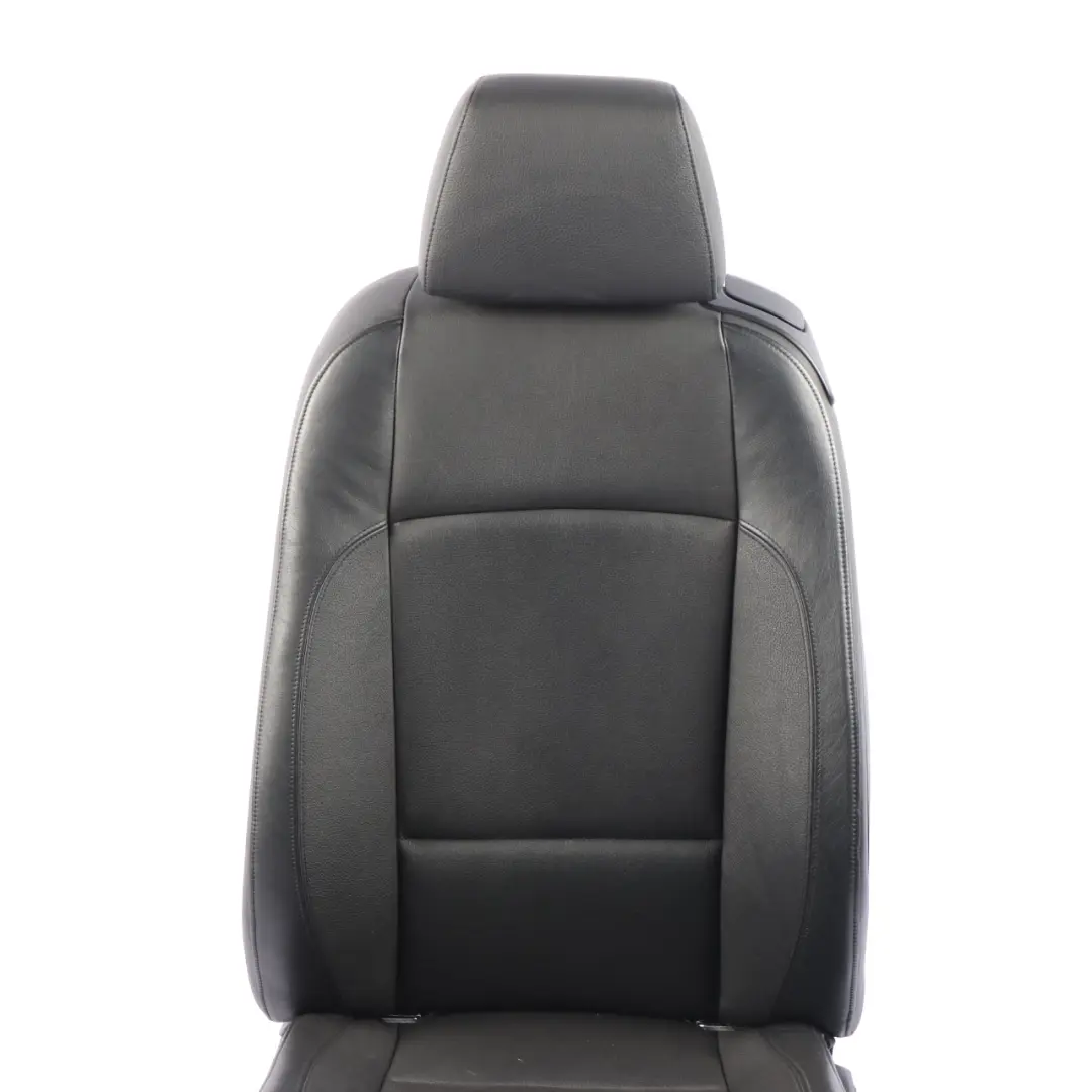 Backrest BMW E81 E82 Front Left Basic Heated Seat N/S Black Leather Boston to Seat with Part number 9124521 Seat Backrest BMW E81 E82 Front Left Basic Heated Seat N/S Black Leather Boston - SKU 9124521-1 - Part number 9124521