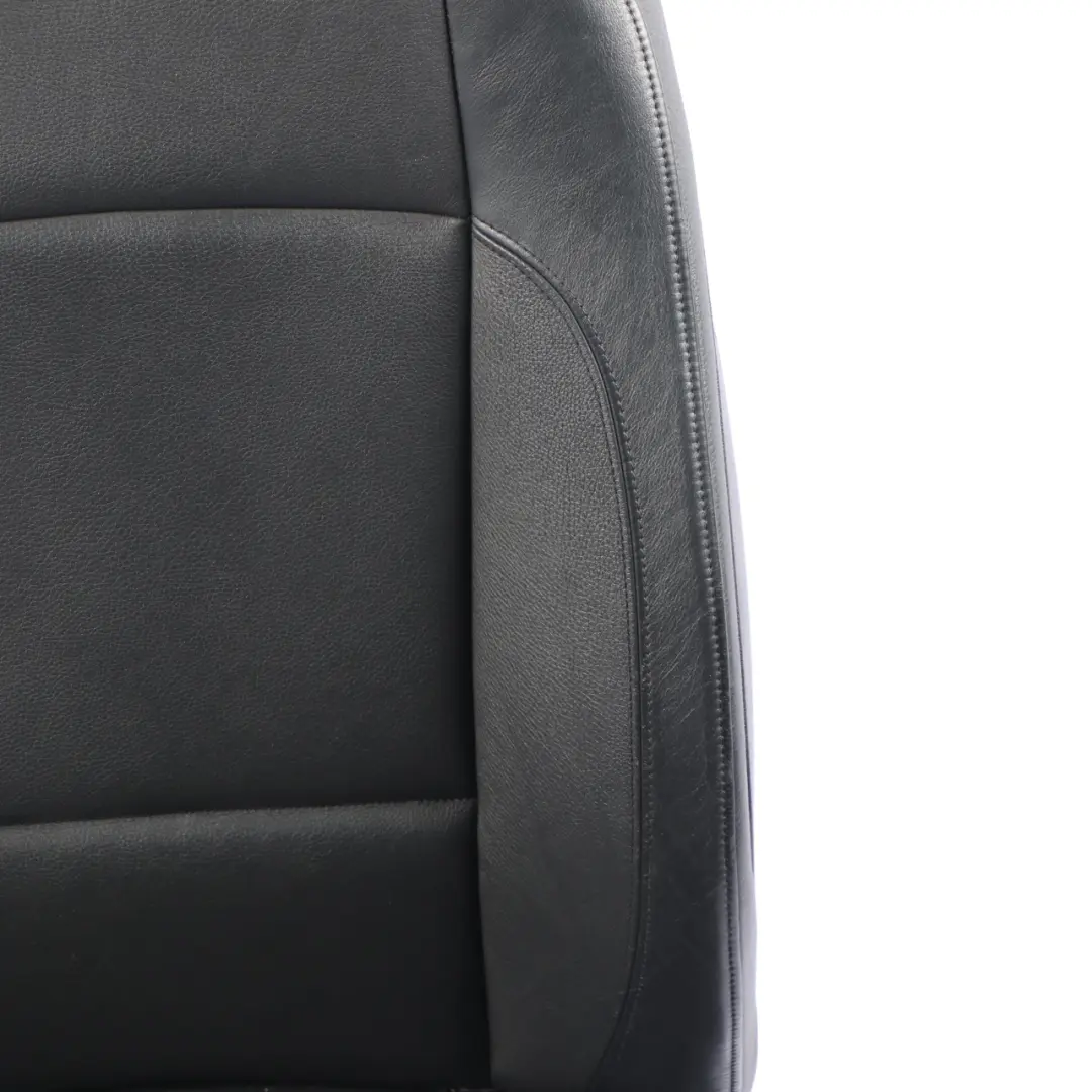 Backrest BMW E81 E82 Front Left Basic Heated Seat N/S Black Leather Boston to Seat with Part number 9124521 Seat Backrest BMW E81 E82 Front Left Basic Heated Seat N/S Black Leather Boston - SKU 9124521-1 - Part number 9124521