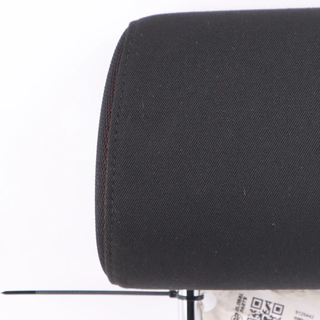 BMW E81 E82 E87 LCI Headrest Rear Centre Seat Cloth Fabric Black - SKU 9125442 - Part number 9125442