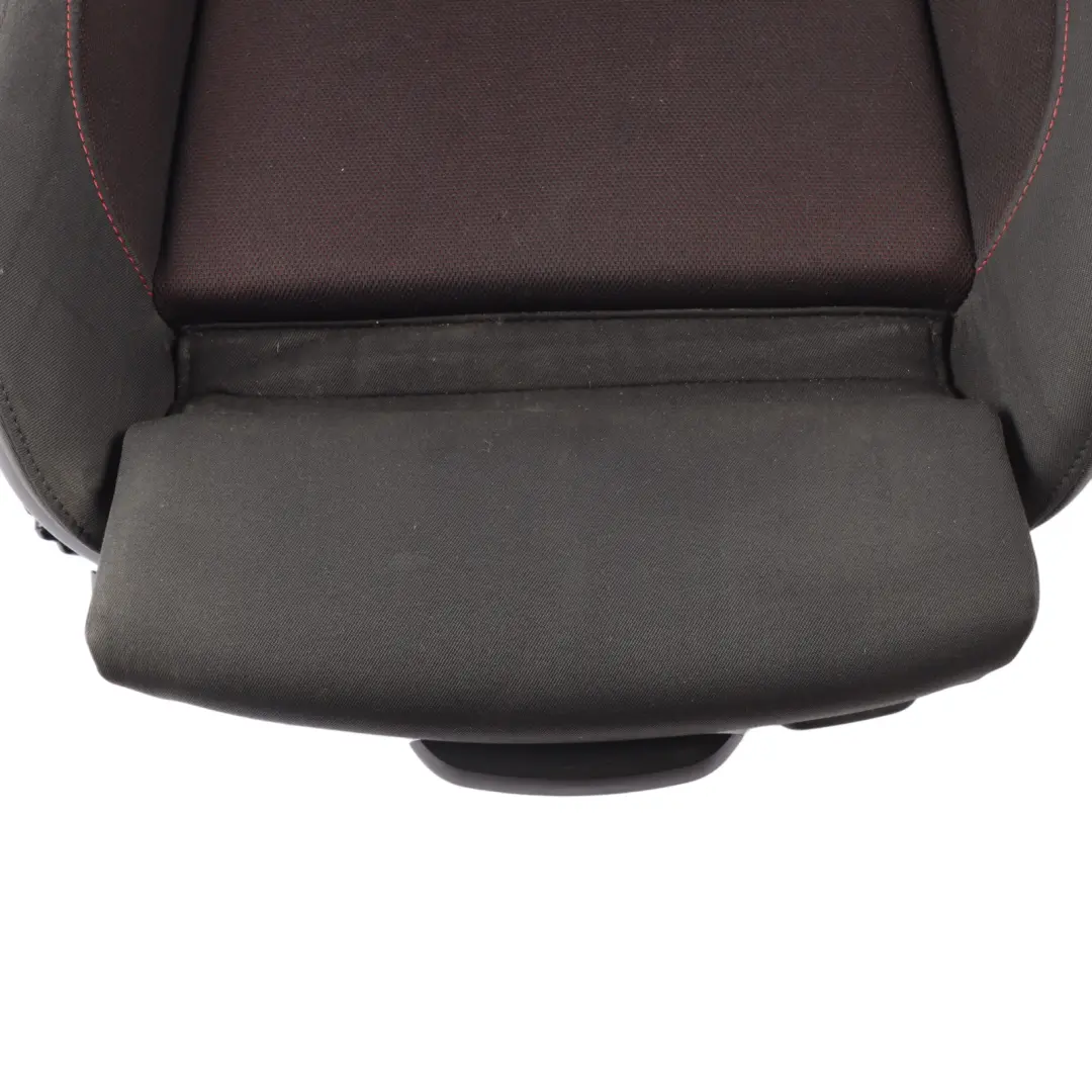 BMW E87 LCI M Sport Cloth Front Right O/S Seat Fabric Network Cranberry Red Rot - SKU 9127756 - Part number 9127756