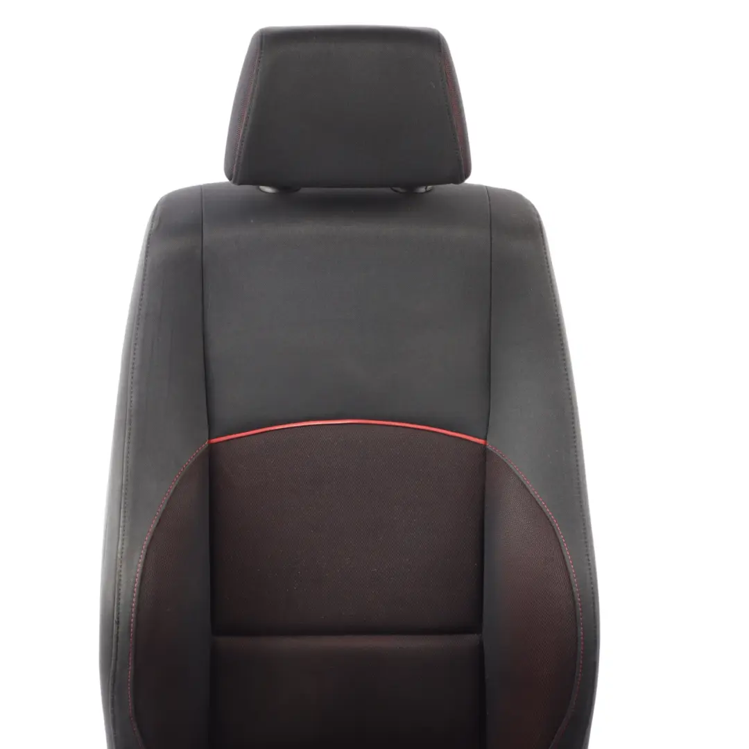 BMW E87 LCI M Sport Cloth Front Right O/S Seat Fabric Network Cranberry Red Rot - SKU 9127756 - Part number 9127756