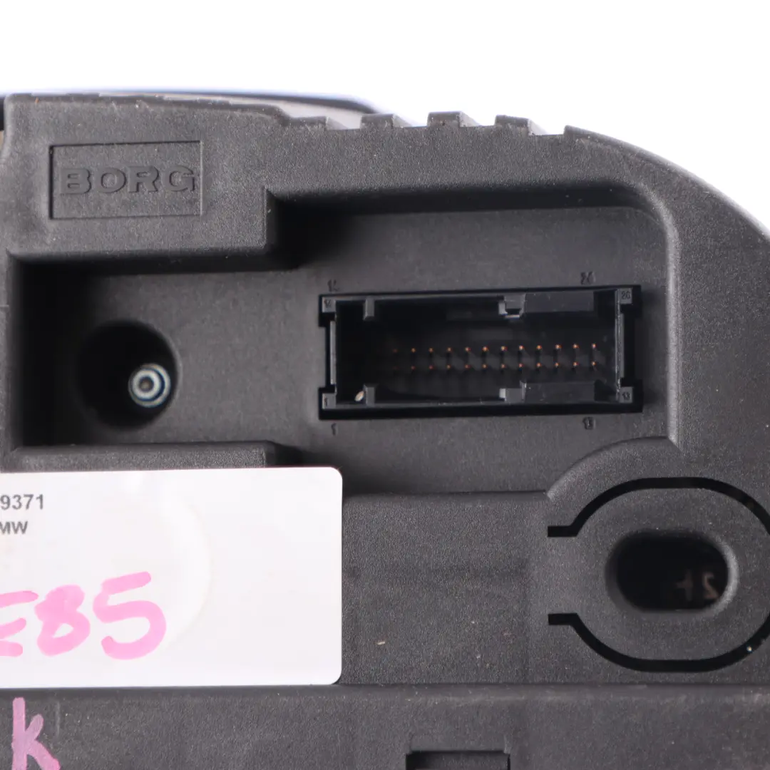 Instrument Cluster Speedo Clocks Manual 9115043 to BMW Z4 Series E85 Roadster 1 with Part number 9129371 BMW Z4 Series E85 Roadster 1 Instrument Cluster Speedo Clocks Manual 9115043 - SKU 9129371 - Part number 9129371