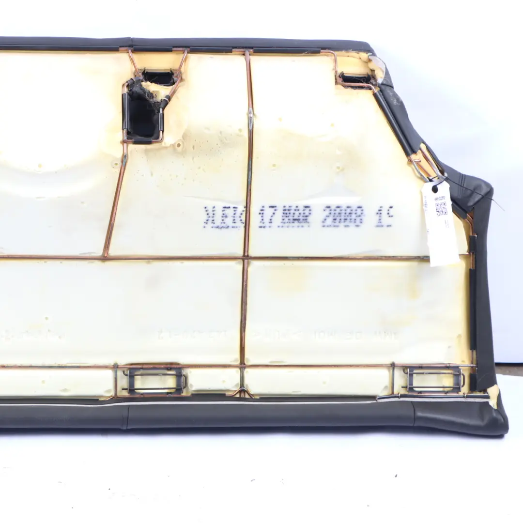 BMW E81 Coupe Rear Seat Interior Bench Couch Seating Leather Boston Black - SKU 9131879 - Part number 9131879