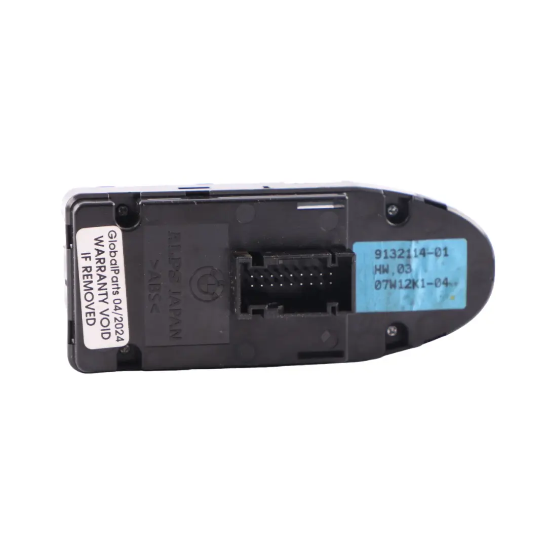 BMW E81 E82 Switch Window Lifter Driver's Side Right - SKU 9132114-1 - Part number 9132114