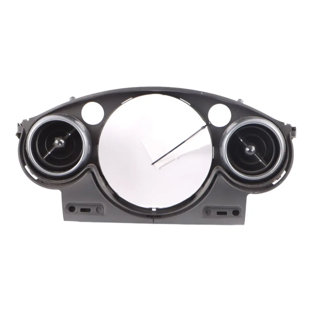 Dashboard Center Frame Mini Cooper R50 R53 Air Vents Carrier Anthracite to with Part number 9141918 Dashboard Center Frame Mini Cooper R50 R53 Air Vents Carrier Anthracite - SKU 9141918-11 - Part number 9141918