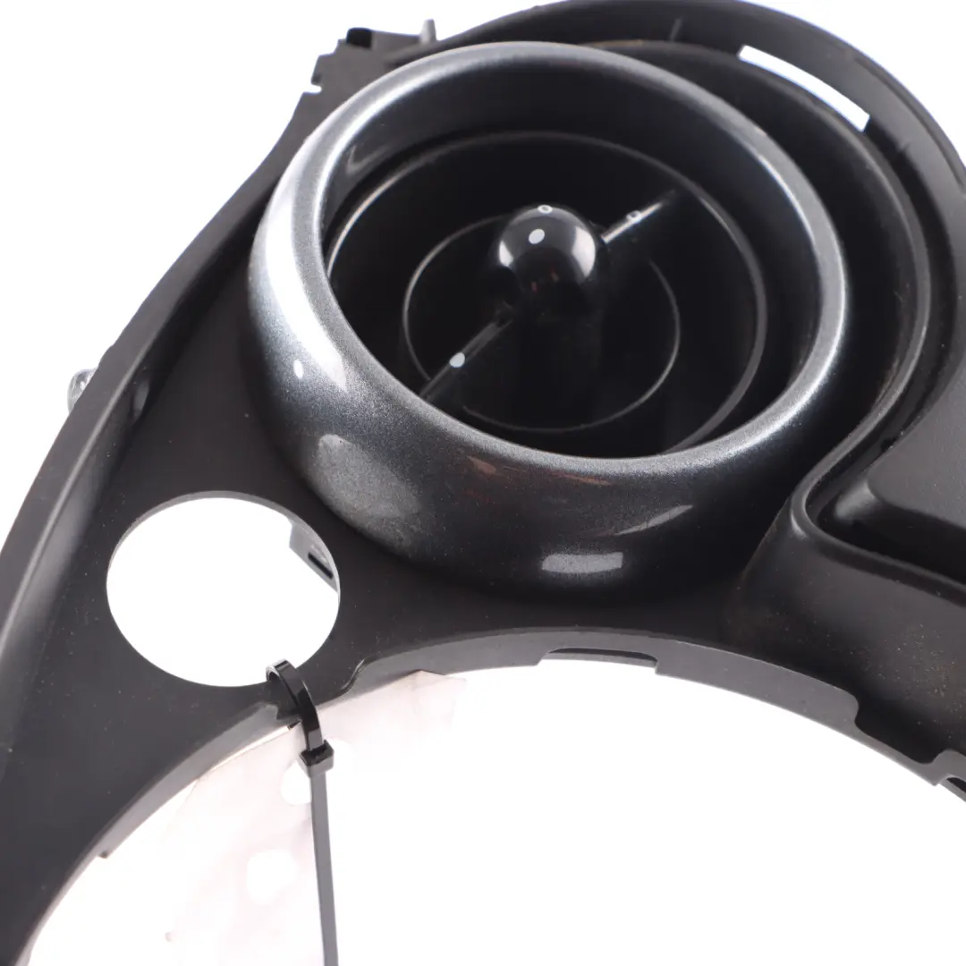  Dashboard Center Frame Mini Cooper R50 R53 Air Vents Carrier Anthracite - SKU 9141918-11 - Part number 9141918