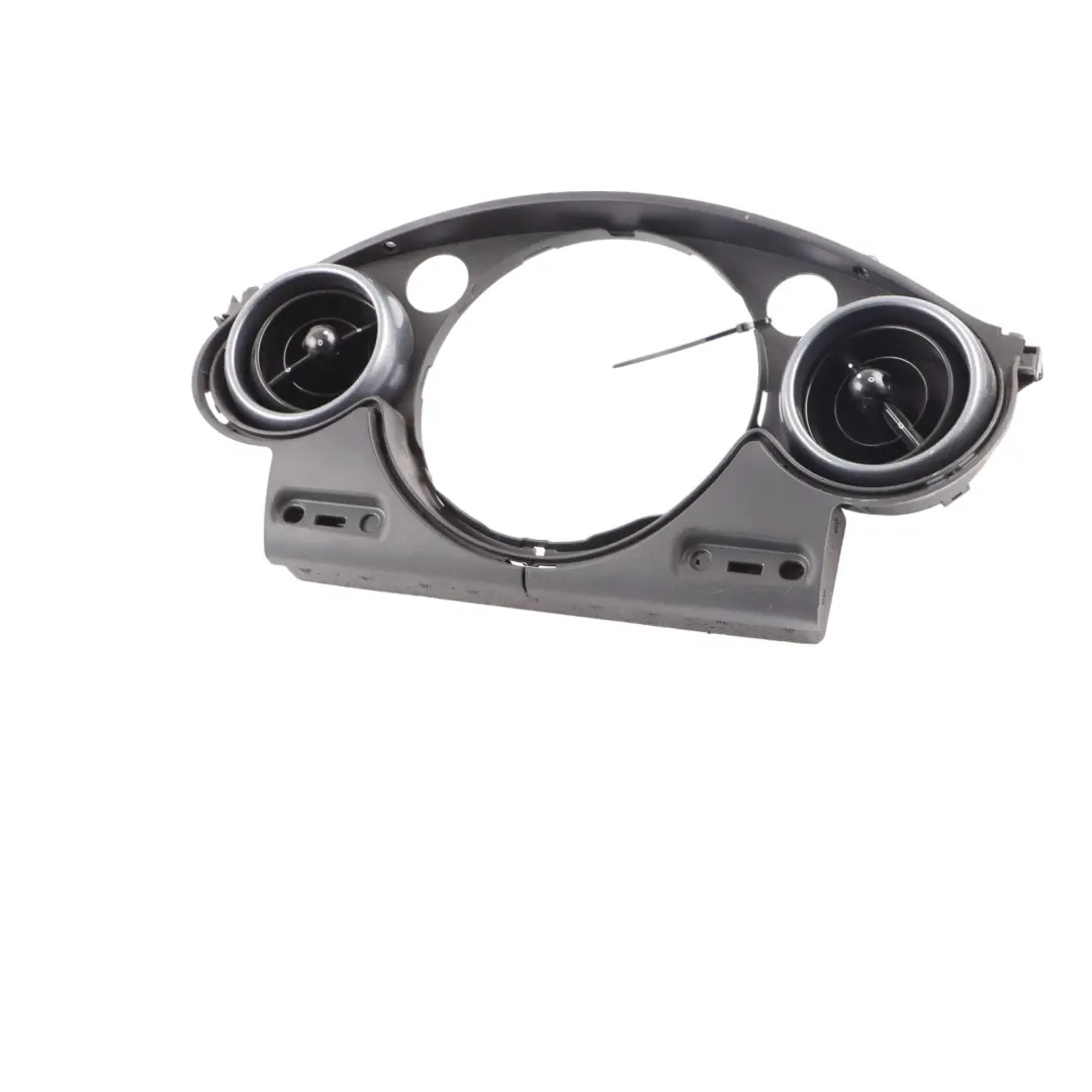  Dashboard Center Frame Mini Cooper R50 R53 Air Vents Carrier Anthracite - SKU 9141918-11 - Part number 9141918