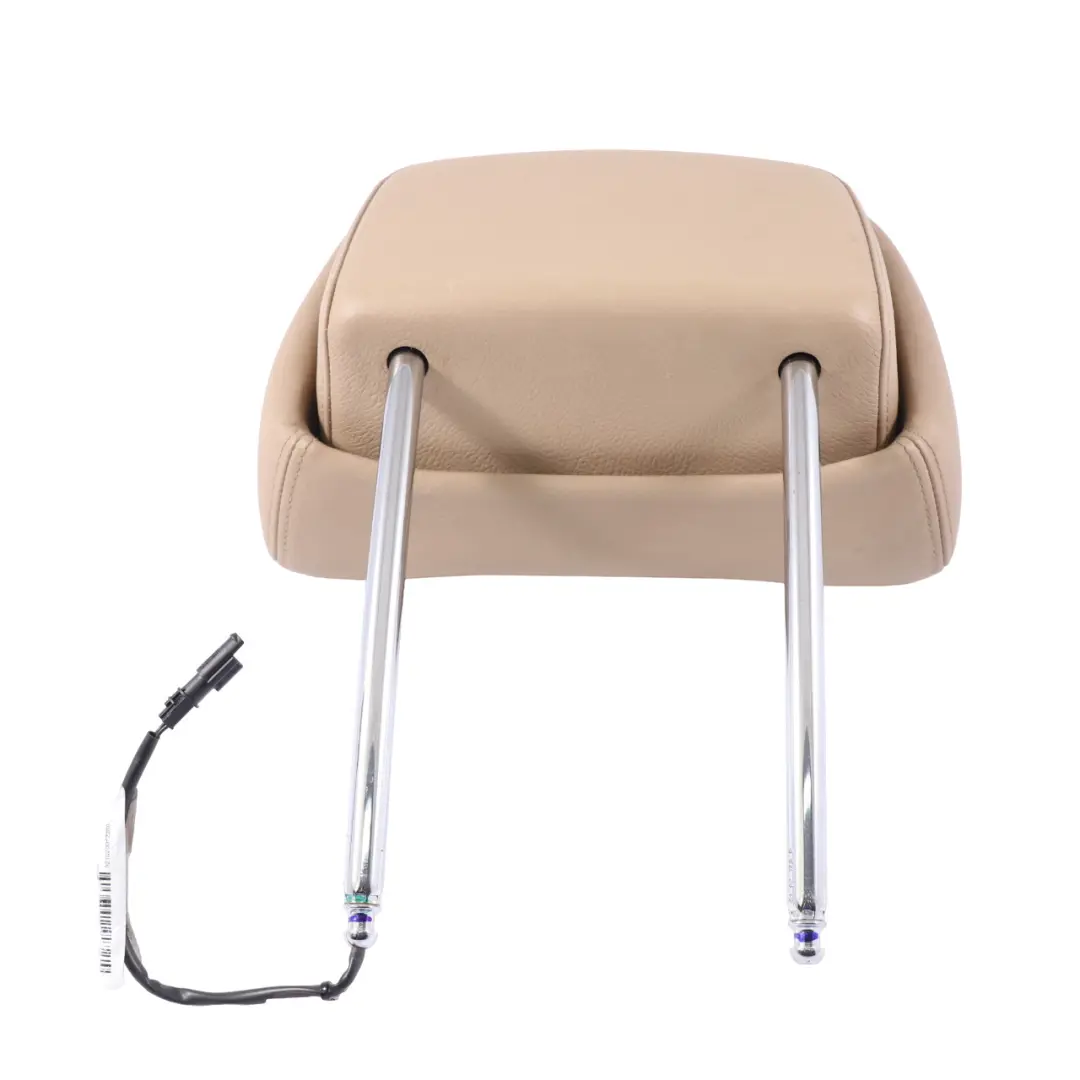 Sedile Poggiatesta Anteriore Destro Sinistro Pelle Beige per BMW X5 E70 X6 E71 con numero di parte 9149509 BMW X5 E70 X6 E71 Sedile Poggiatesta Anteriore Destro Sinistro Pelle Beige - SKU 9149509-1 - Numero di parte 9149509