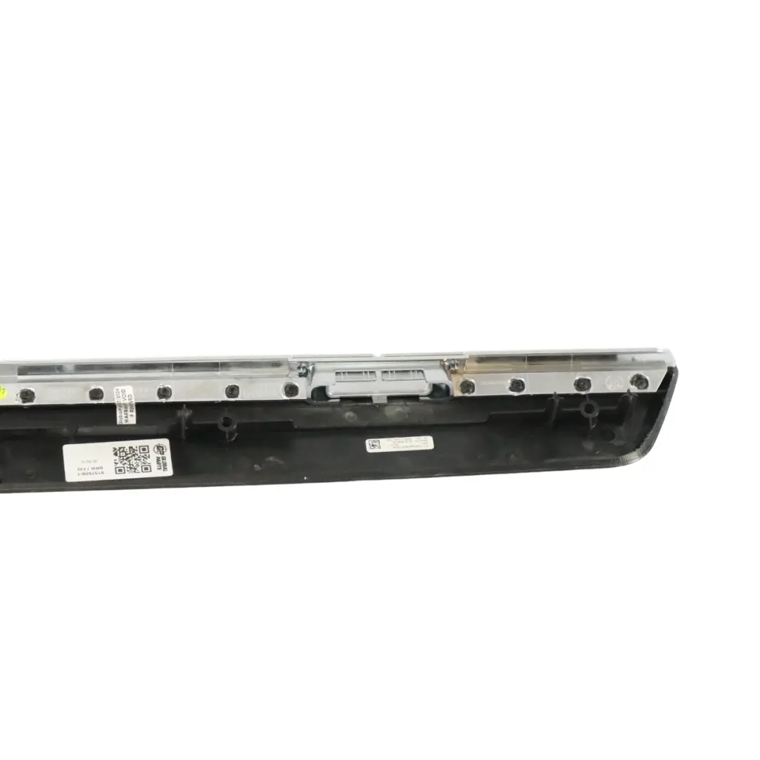 BMW F01 F02 Trim Lunotto posteriore Mensola per pacchi Striscia di legno - SKU 9151609-1 - Numero di parte 9151609