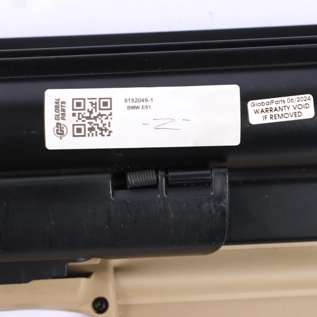 Combination Roller Blind Parcel Shelf Beige to BMW 3 Series E91 Touring with Part number 9152049 BMW 3 Series E91 Touring Combination Roller Blind Parcel Shelf Beige - SKU 9152049-1 - Part number 9152049