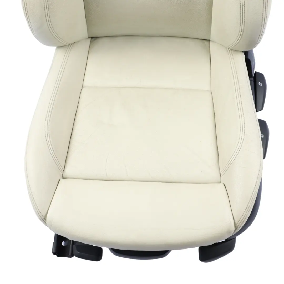  Front Seat BMW E90 E91 Left N/S Sport Heated Leather Dakota Lemon Interior - SKU 9156459-1 - Part number 9156459