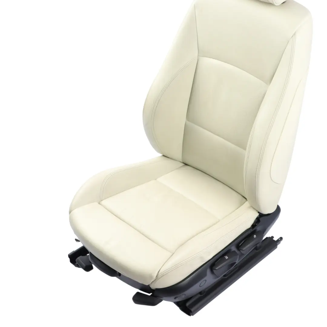  Front Seat BMW E90 E91 Left N/S Sport Heated Leather Dakota Lemon Interior - SKU 9156459-1 - Part number 9156459