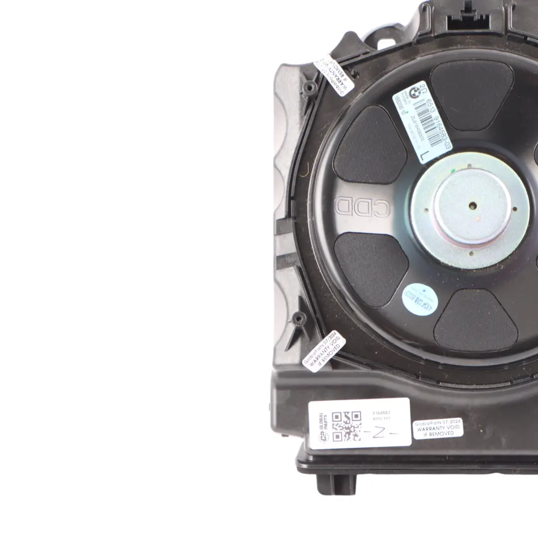 Altavoz Subwoofer Tweeter Suelo Izquierdo para BMW GT F07 con número de pieza 9164583 BMW GT F07 Altavoz Subwoofer Tweeter Suelo Izquierdo - SKU 9164583 - Número de pieza 9164583