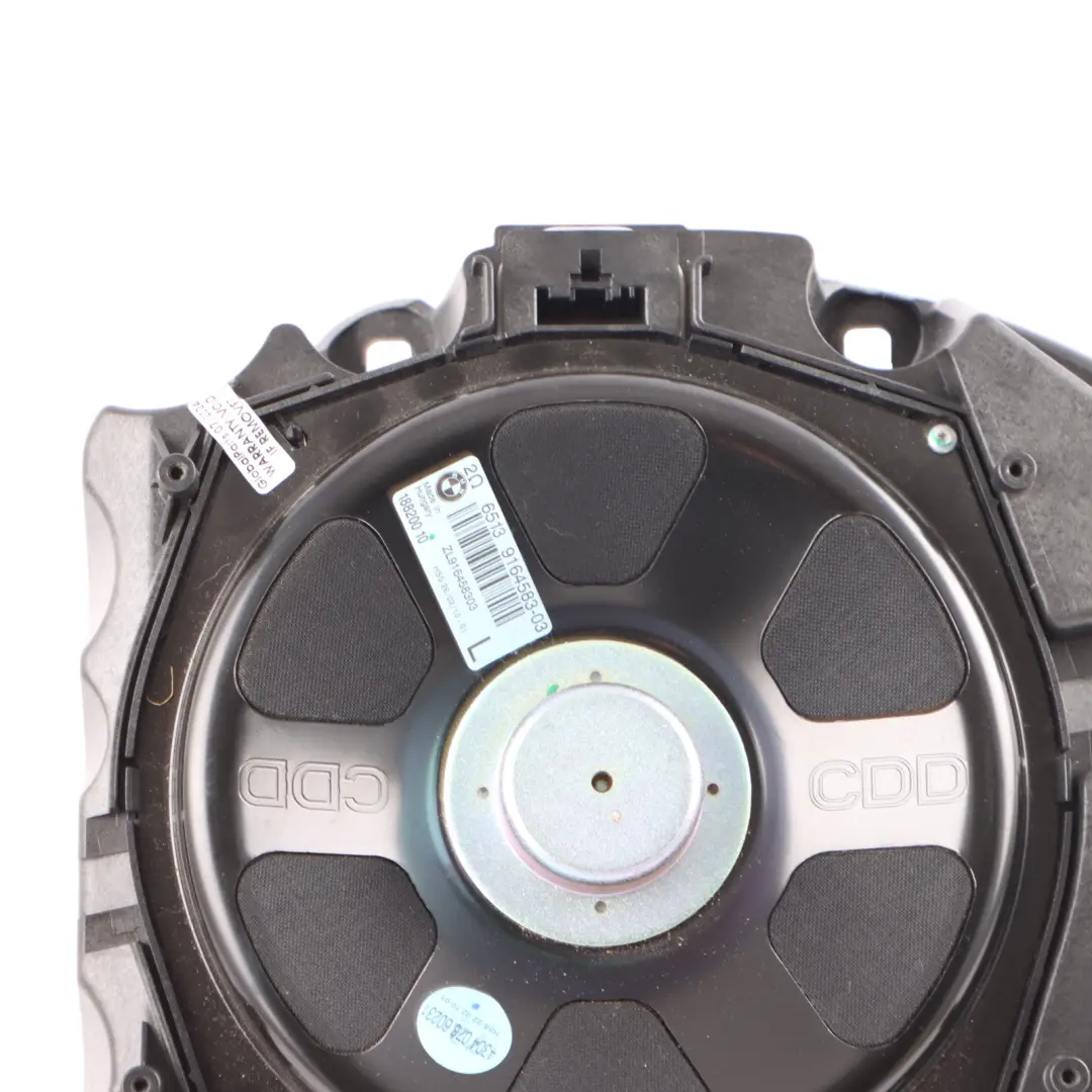 BMW GT F07 Altavoz Subwoofer Tweeter Suelo Izquierdo - SKU 9164583 - Número de pieza 9164583