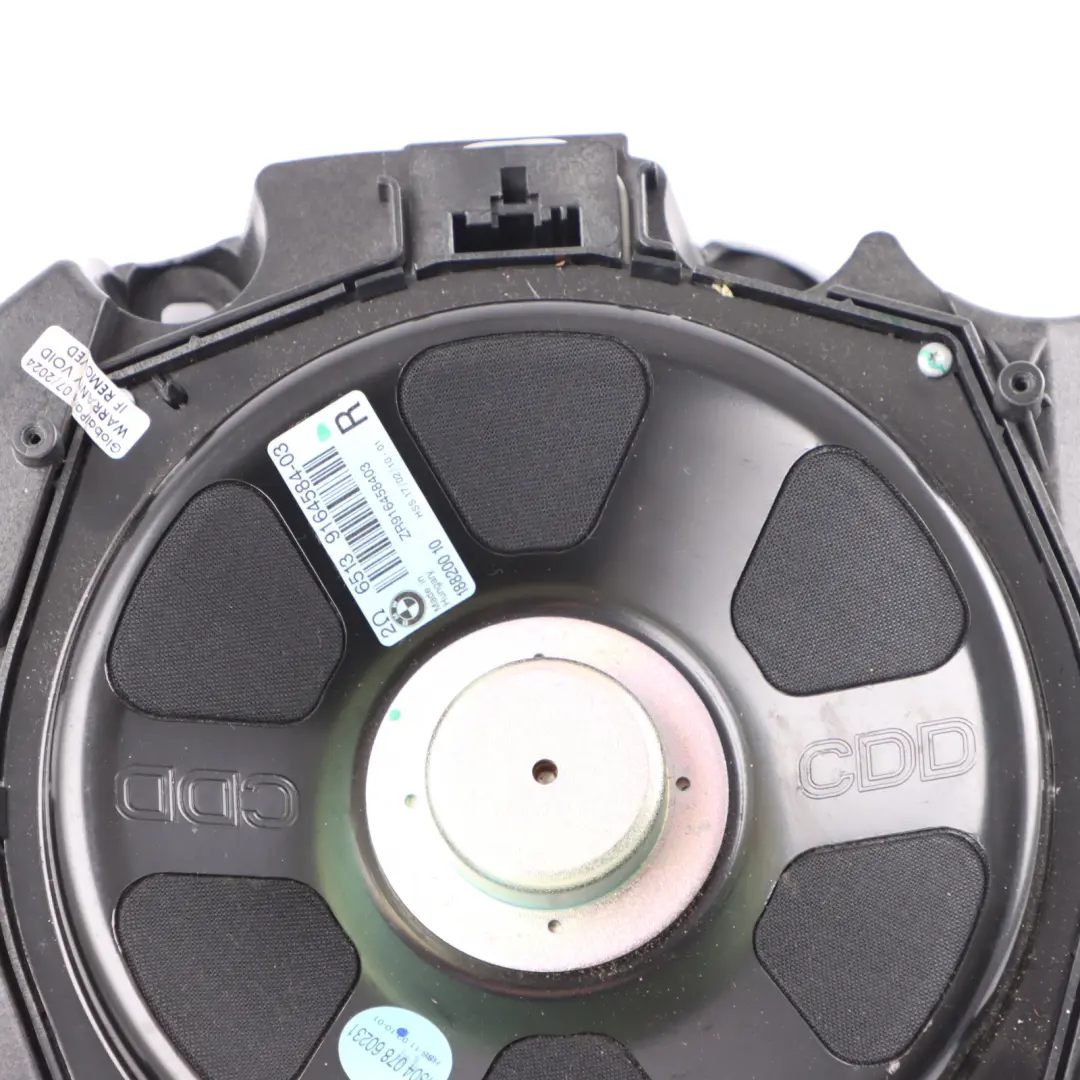 Floor Speaker Tweeter Subwoofer Loudspeaker Right O/S to BMW GT F07 with Part number 9164584 BMW GT F07 Floor Speaker Tweeter Subwoofer Loudspeaker Right O/S - SKU 9164584 - Part number 9164584