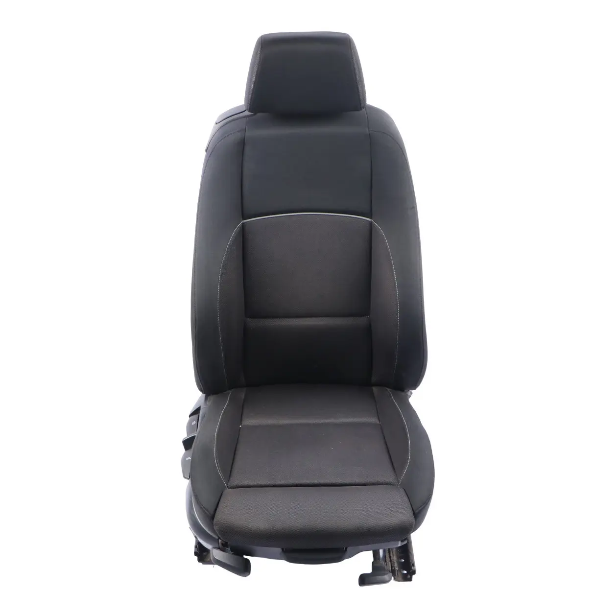 BMW E81 E82 M Sport Asiento Delantero Derecho Lado Tela Red Antracita